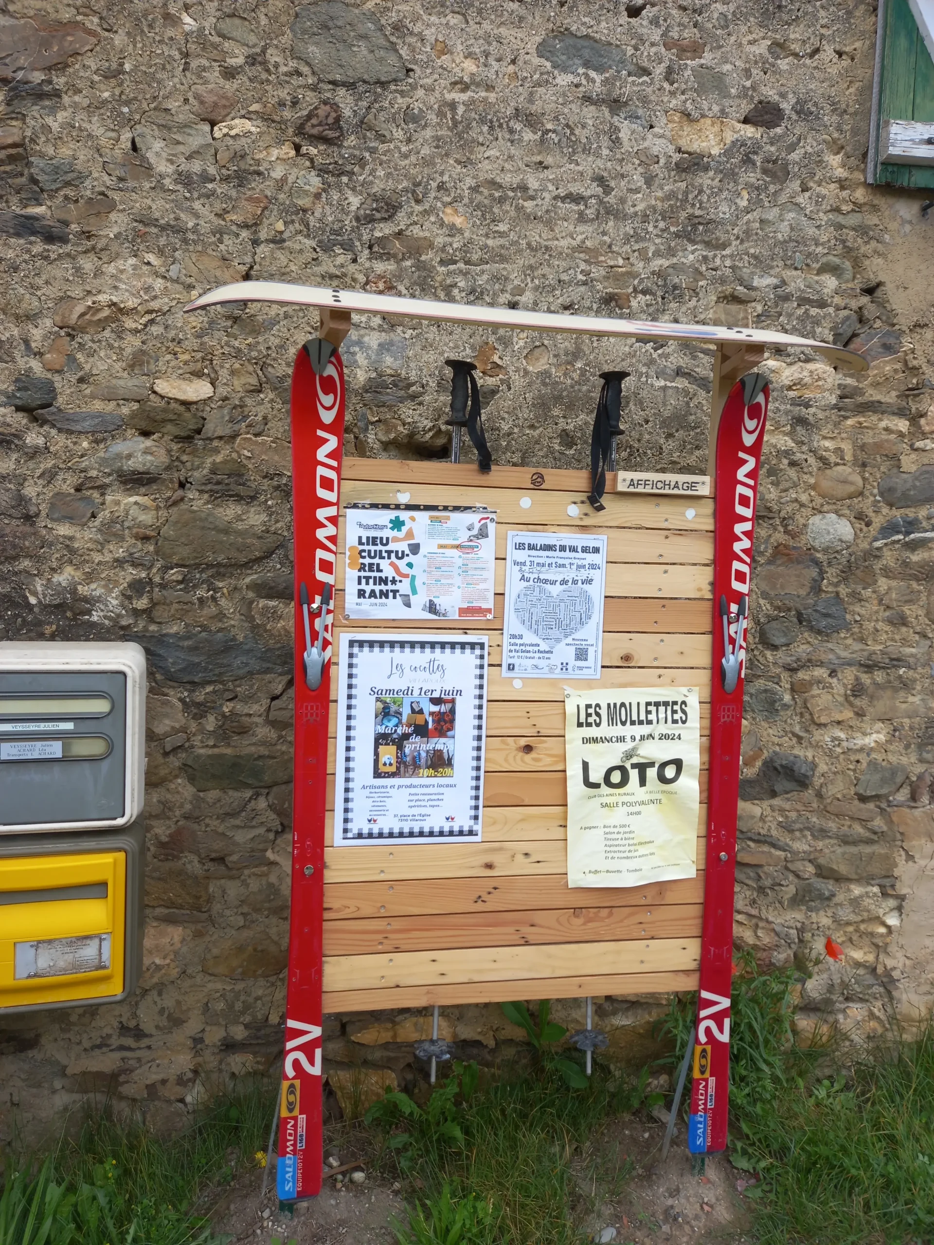 Photo Côté texte dans signalétique
